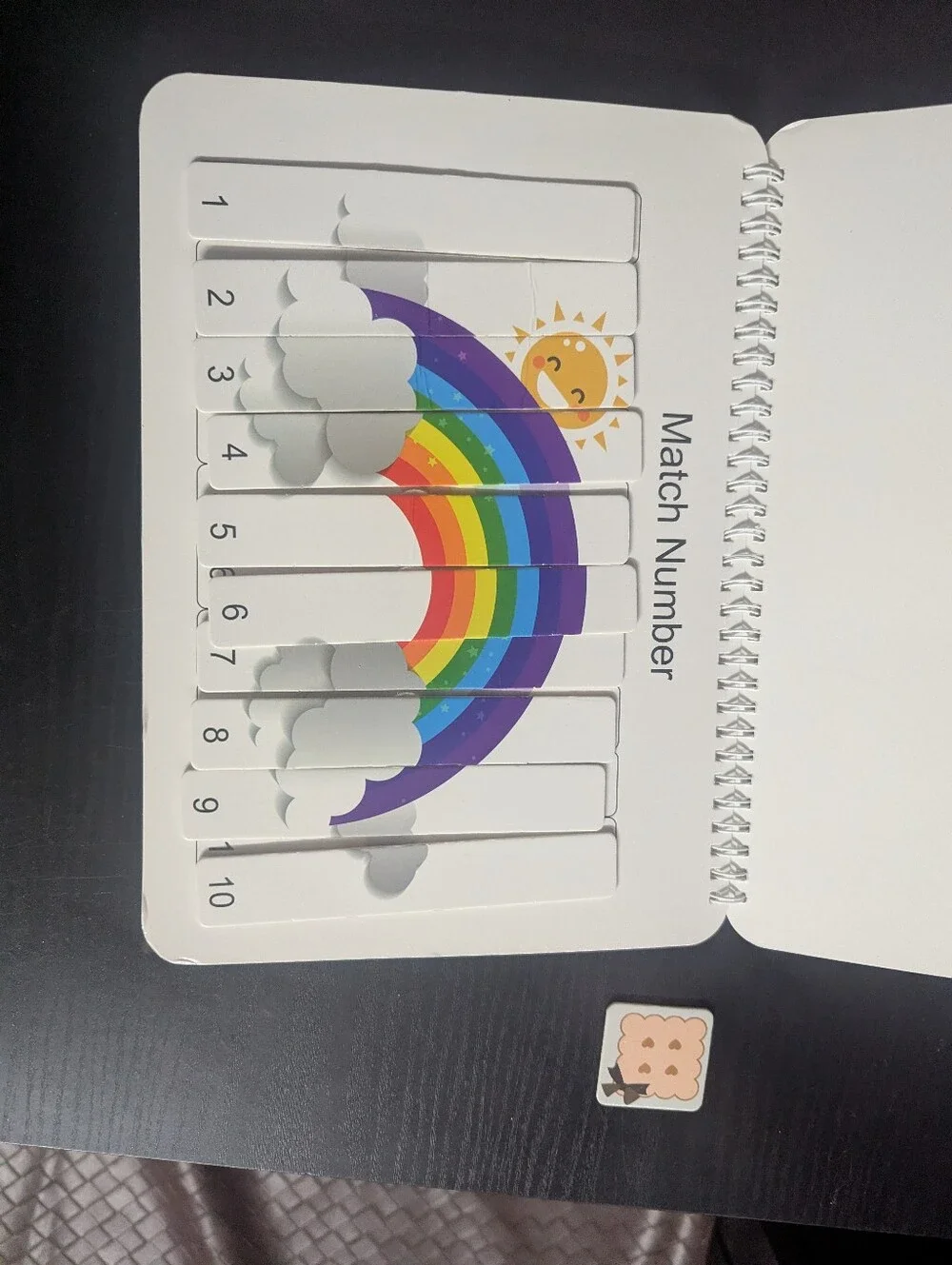 Busy Book Toddler Activity Coloring Book - White